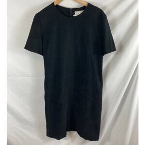 Miss Dorby Vintage Short Sleeve Faux Suede Dress size 14